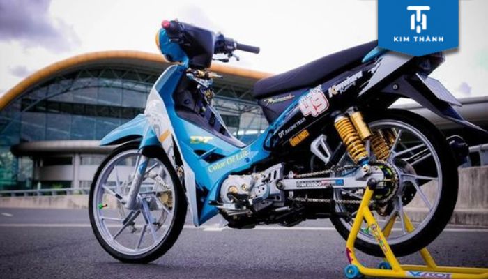 Độ máy lên 150cc, Sirius này như hổ thêm cánh, đường phố là sân chơi của nó